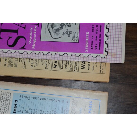 Vintage Stamps Weekly Magazine of Philately Newspaper Lot of 4 READ - Picture 9 of 9